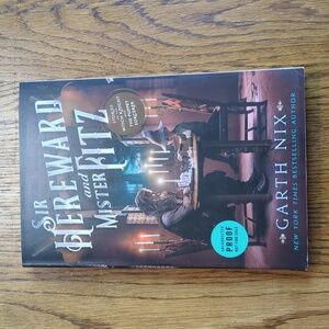 EUC Uncorrected Proof Sir Hereward And Mister Fitz By Garth Nix Paperback Book